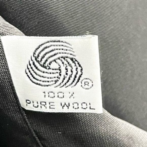 Pavilion Grey 100% Wool soft Double Breasted Jacket Coat Large - Picture 6 of 8